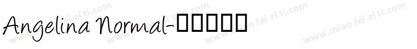 Angelina Normal字体转换